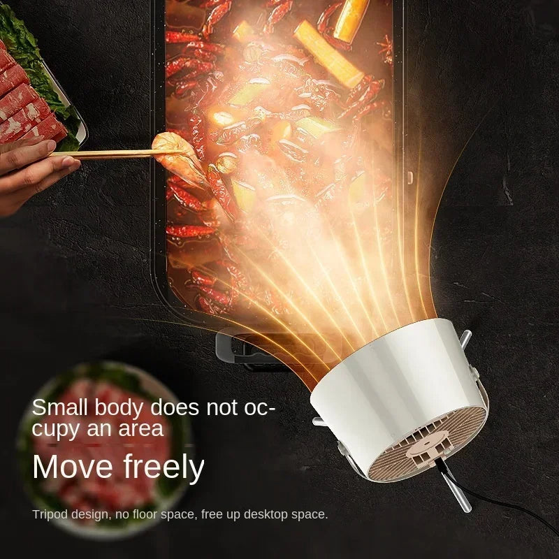 Desktop Range Hood - Portable Exhaust Fan
