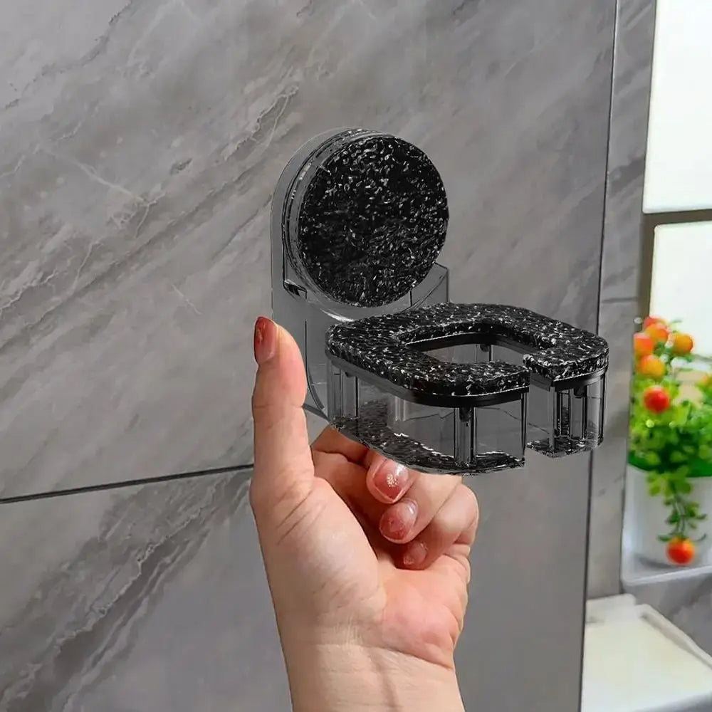 Wall-Mounted Hair Dryer Holder with Suction Cup