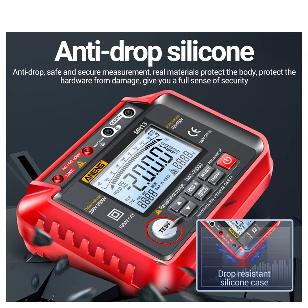 High Resistance Meter Voltage Tester Megohmmeter Tool