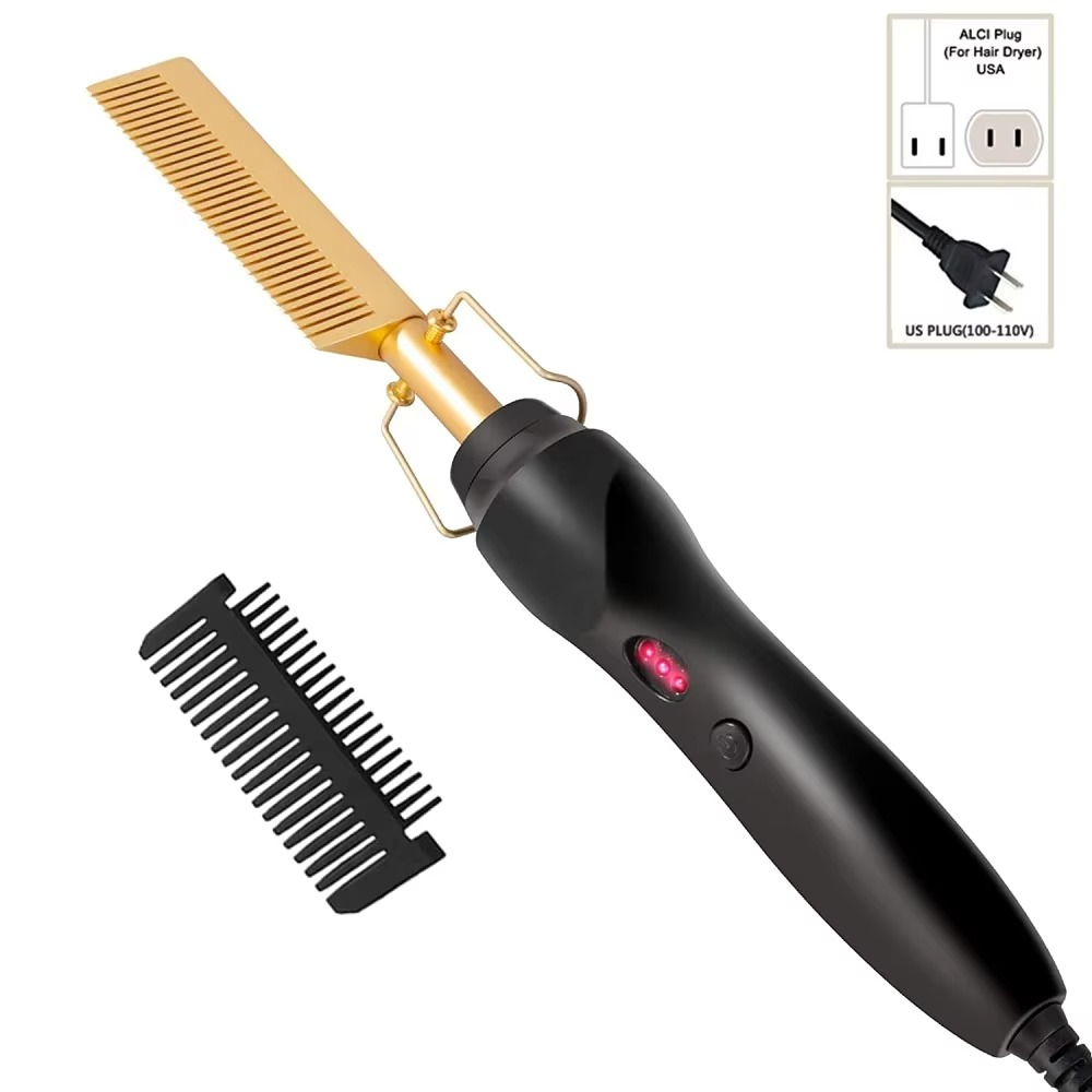 Hot Comb For Black Hair Thick And Coarse Hair