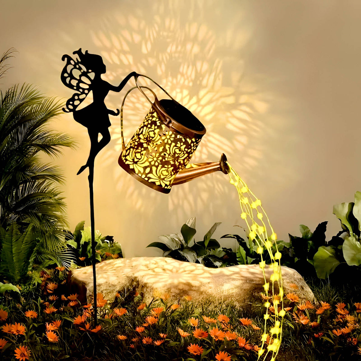 Outdoor Light Decorations Hanging Fairy Lamp