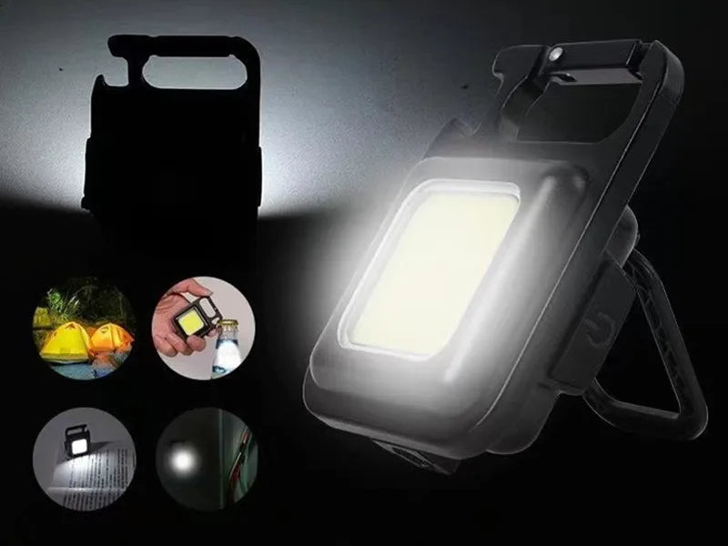 Mini LED Flashlight Keychain (1800LM)