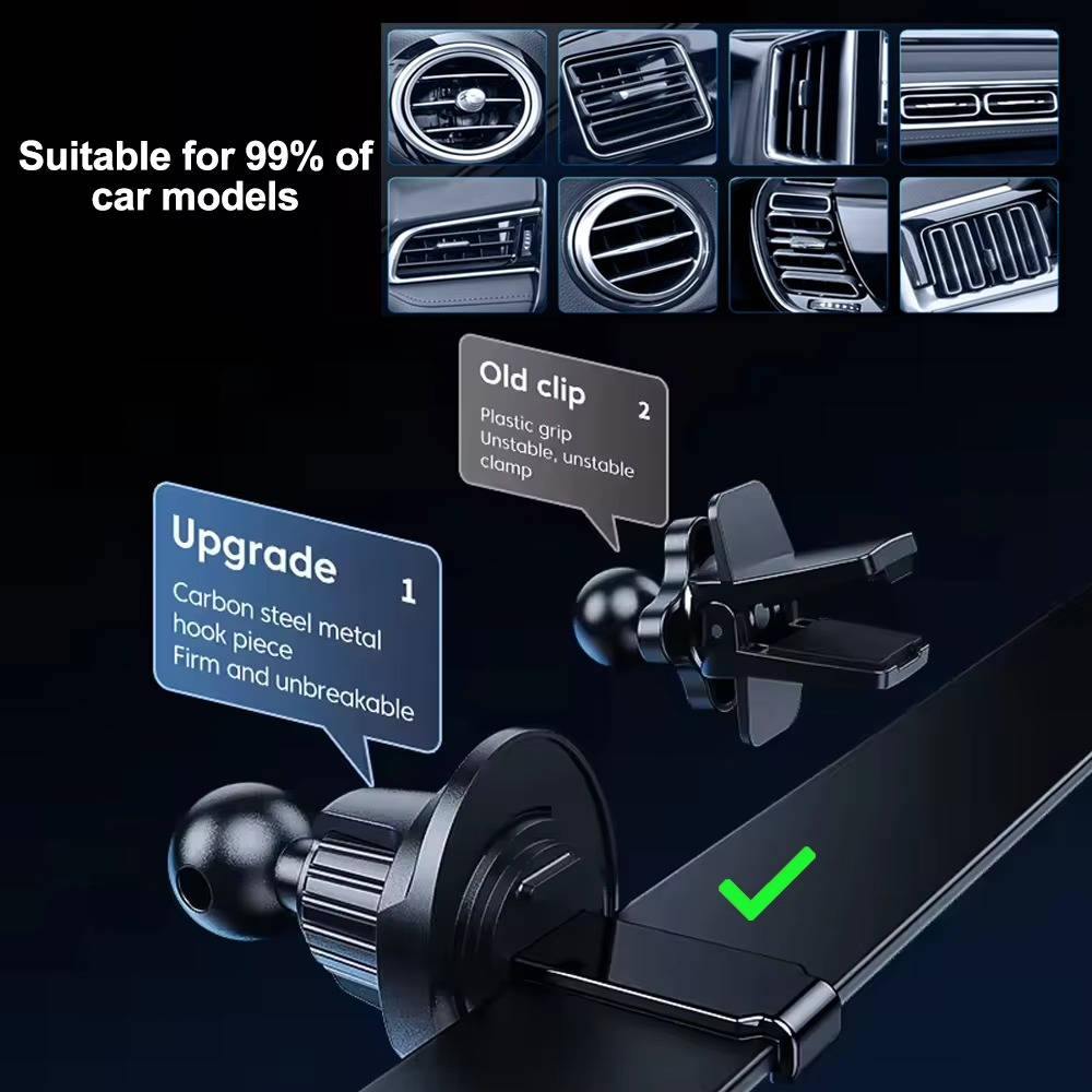Car Wireless Charger Phone Mount