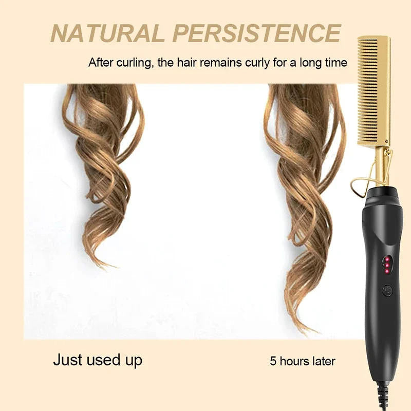 Hot Comb For Black Hair Thick And Coarse Hair