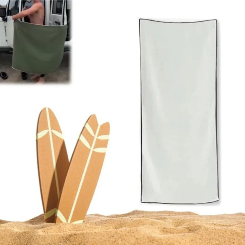 Magnetic Quick-Dry Beach Towel