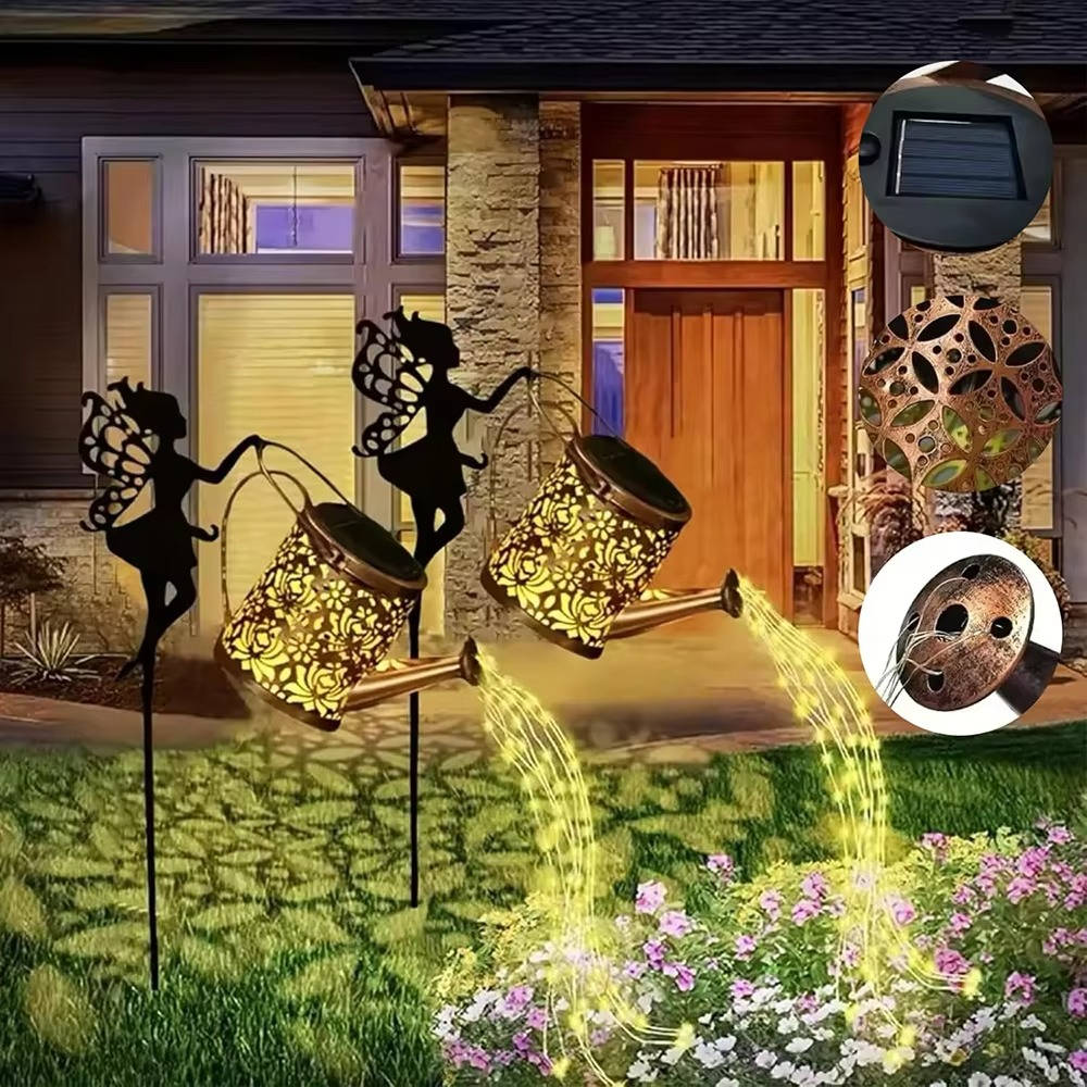 Outdoor Light Decorations Hanging Fairy Lamp