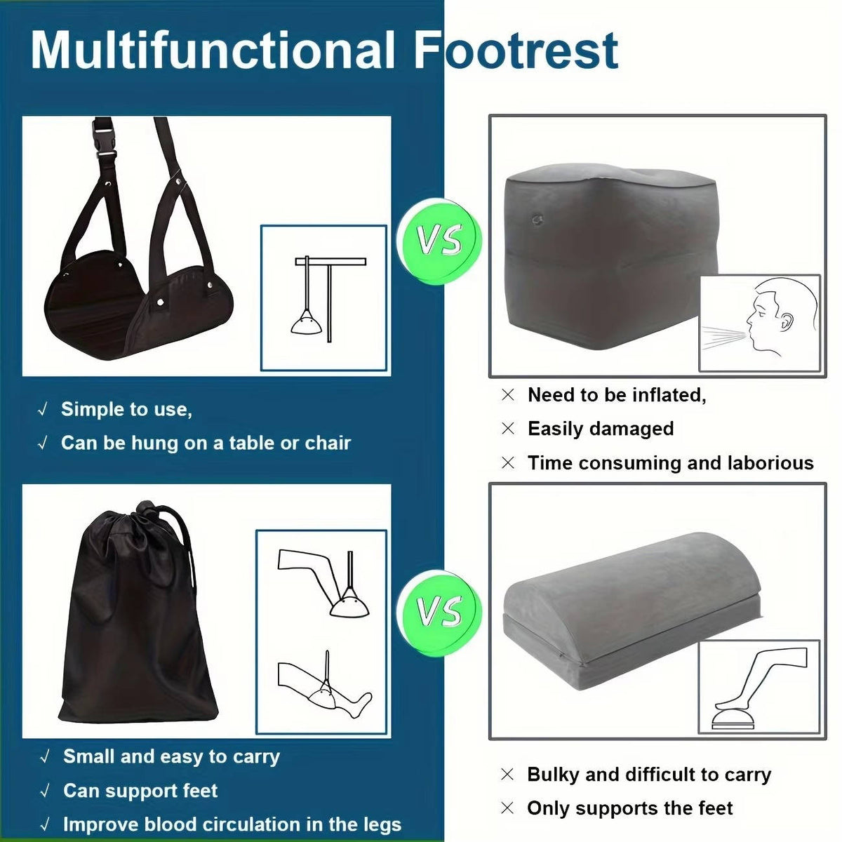 2 Set Foot Hammock