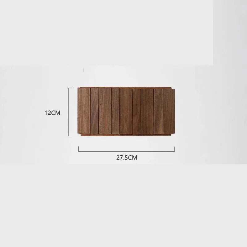 Wooden Wall-Mounted Coat Rack and Coat Hook