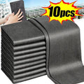 10pcs Versatile Microfiber Cloths for Windows Car Kitchen