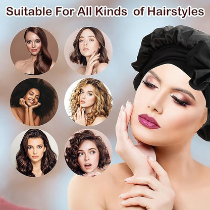 All-Night Silk Bonnet - Stays On All Night
