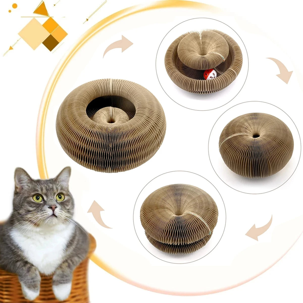 Magic Organ Cat Scratching Board