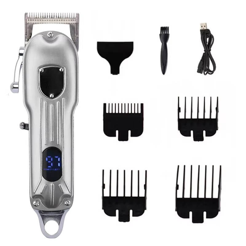 Professional Dog Hair Clipper All Metal Rechargeable