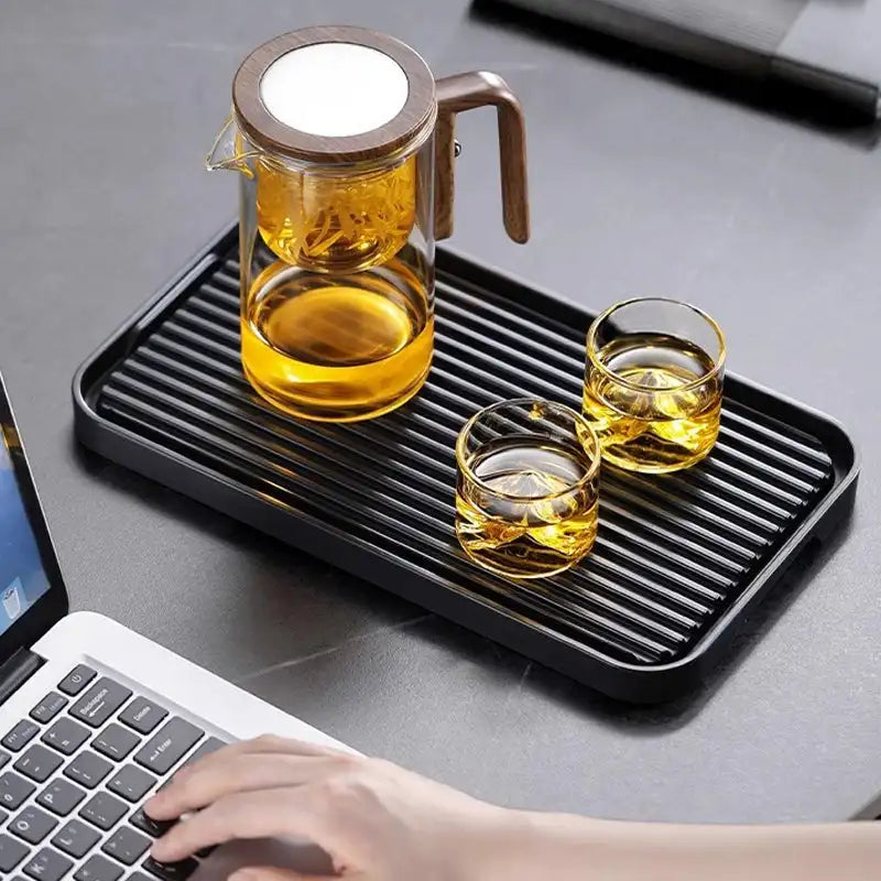Water Separation Glass Teapot
