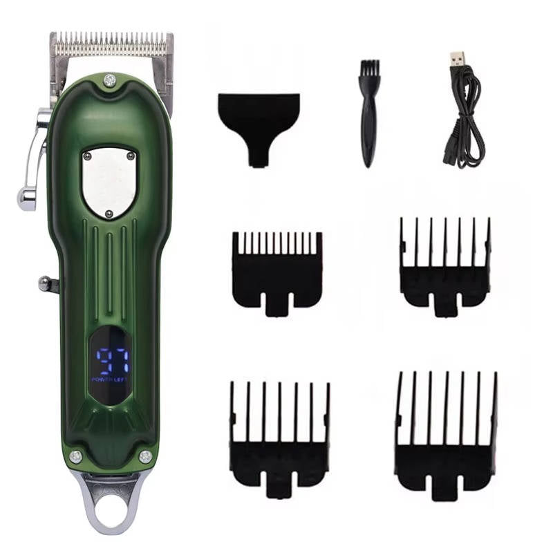 Professional Dog Hair Clipper All Metal Rechargeable