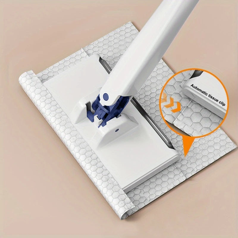 Automatic Cloth Clip Mini Mop