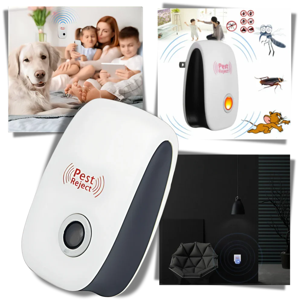 Energy Efficient Ultrasonic Pest Repeller