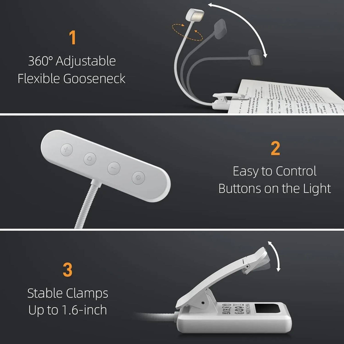 Reading Light For Book