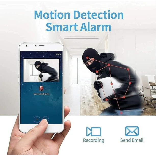 Mini Wireless Magnetic Camera with Audio and Video Live Feed