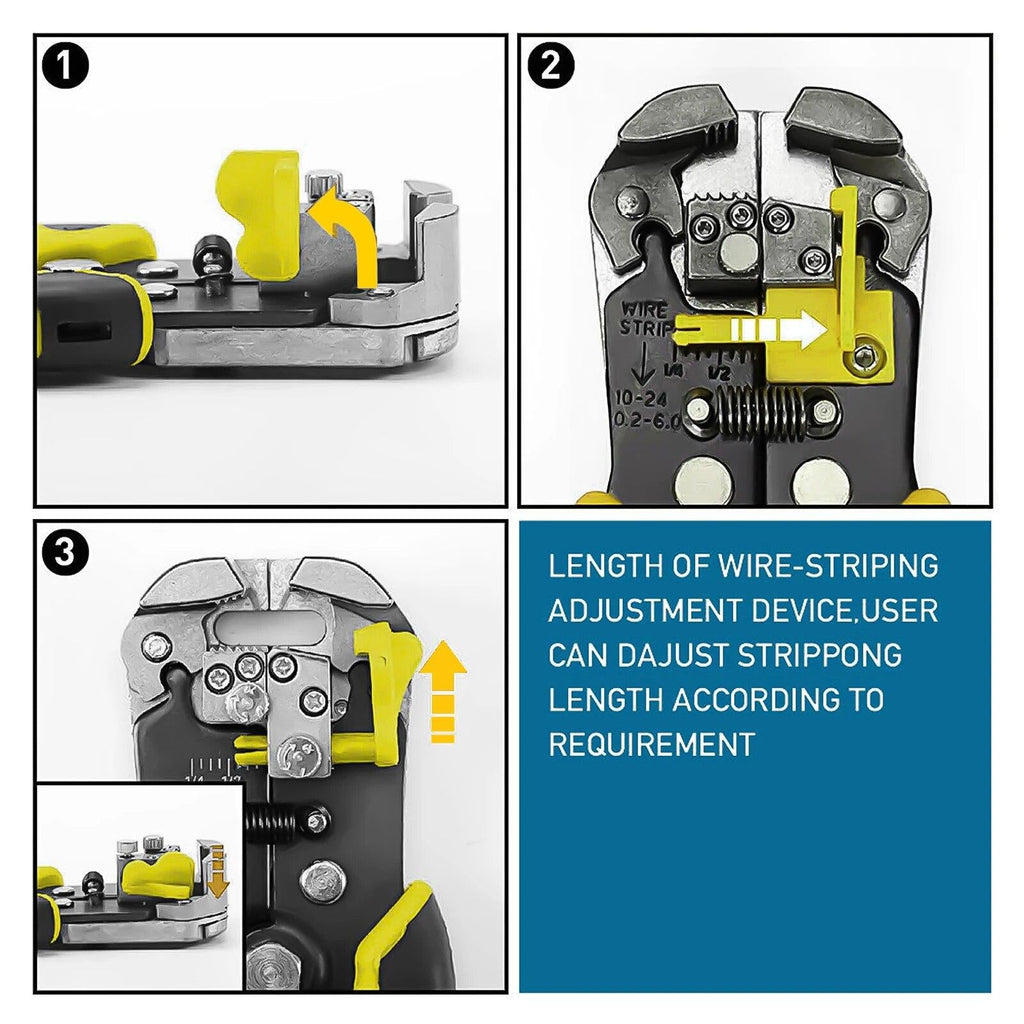 Automatic Wire Stripper Cable Cutter