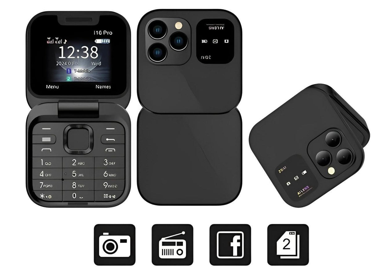 Foldable Dual SIM Phone