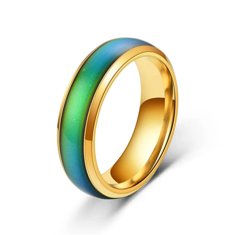 Stainless Steel Mood Ring