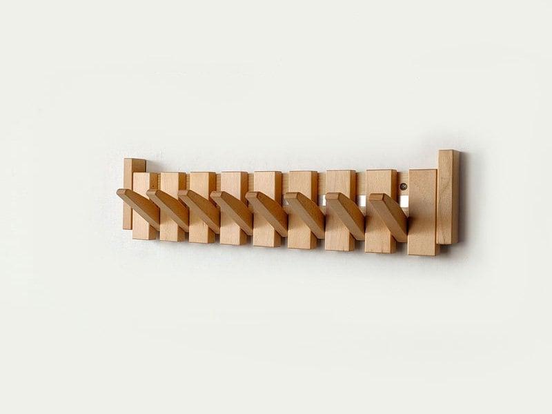 Handmade Wooden Coat Rack
