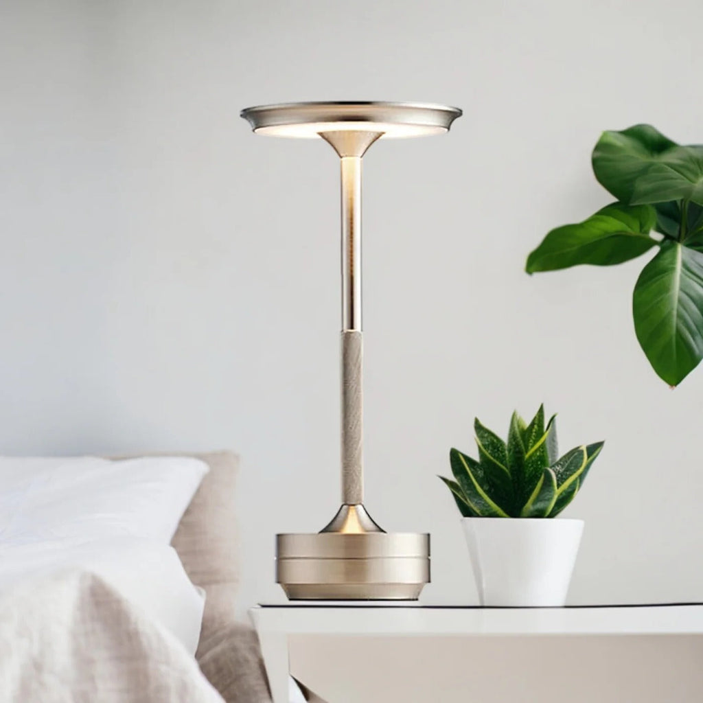 Cordless Table Lamp with Touch Control & Modern Nordic Design