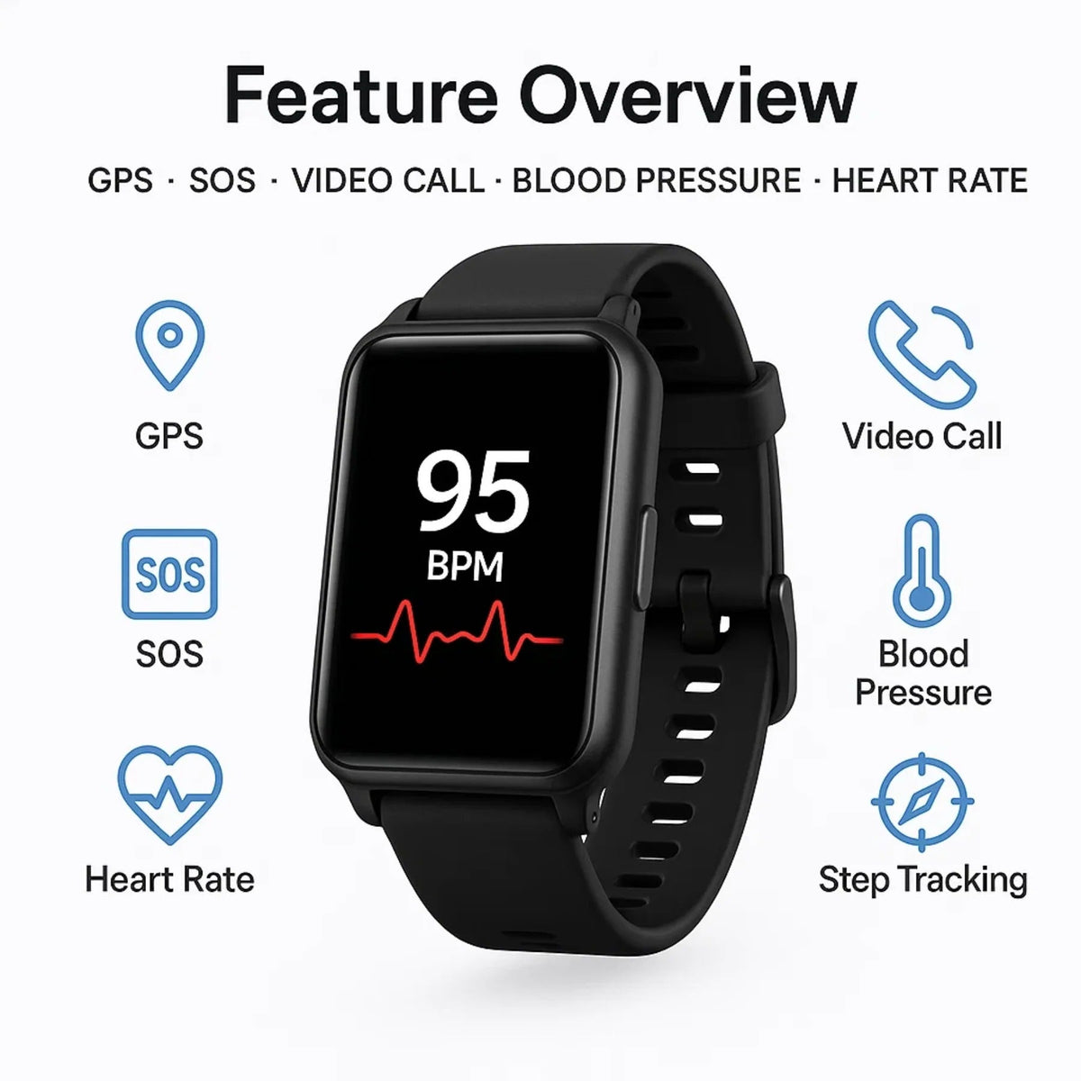 Fall Detection Smartwatch for Seniors
