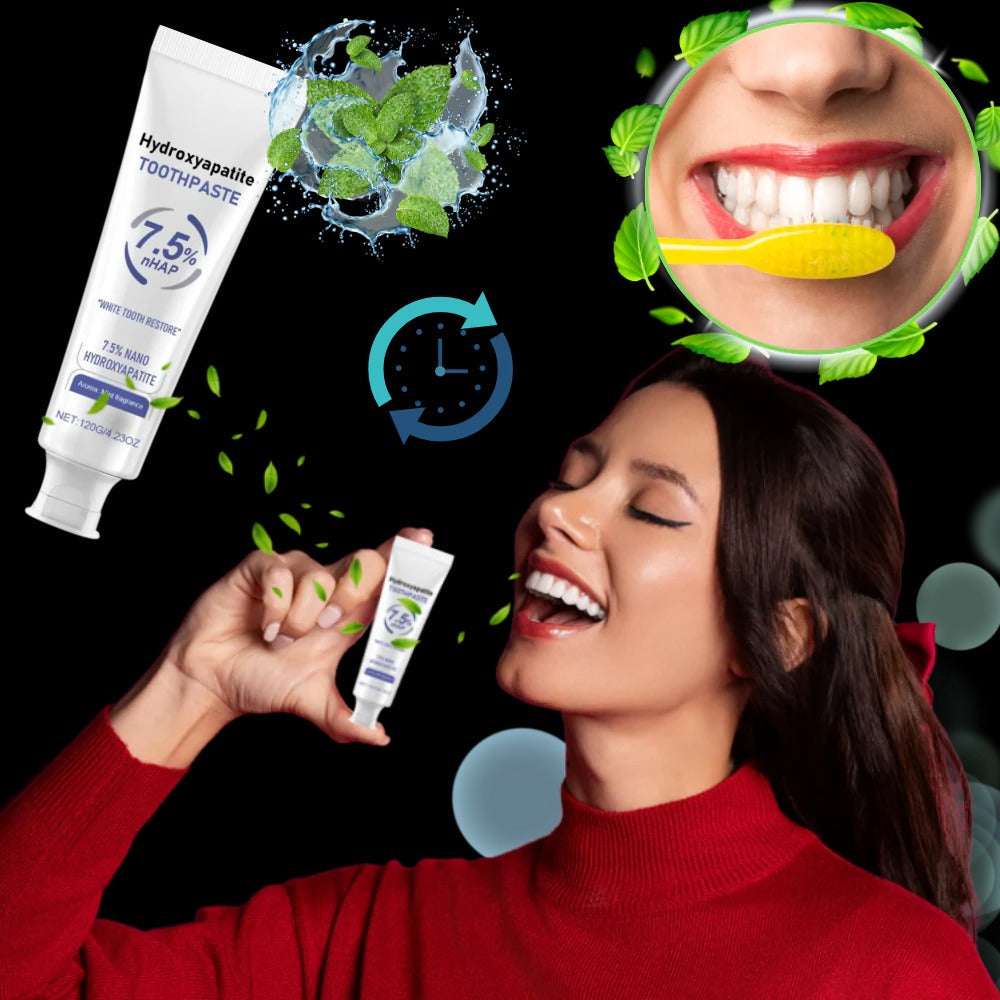 Fluoride-Free Enamel Toothpaste