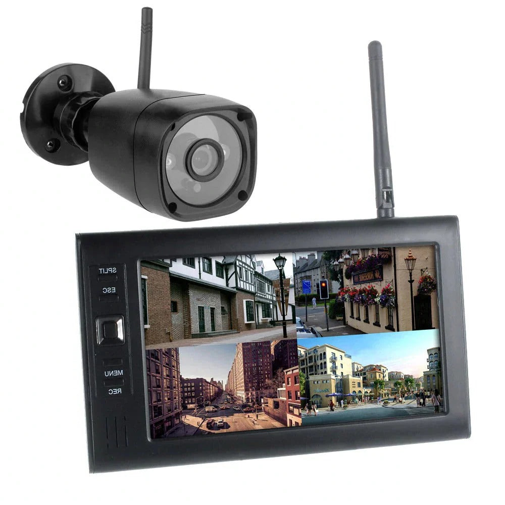 Wireless Security System with LCD Display