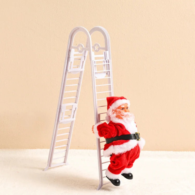 Climbing Santa Holiday Display Toy