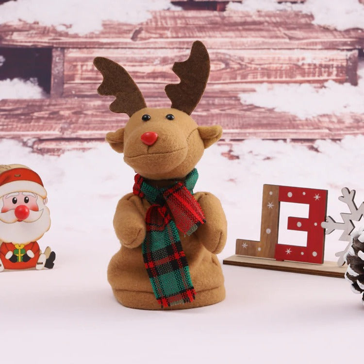 Climbing Santa Holiday Display Toy