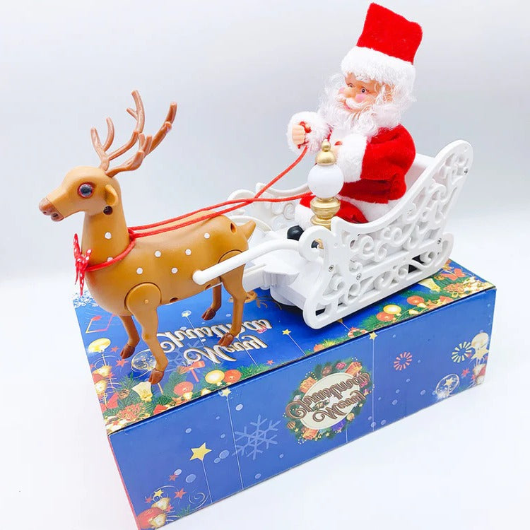 Climbing Santa Holiday Display Toy