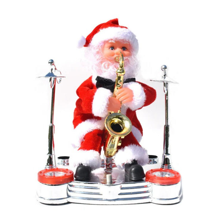 Climbing Santa Holiday Display Toy