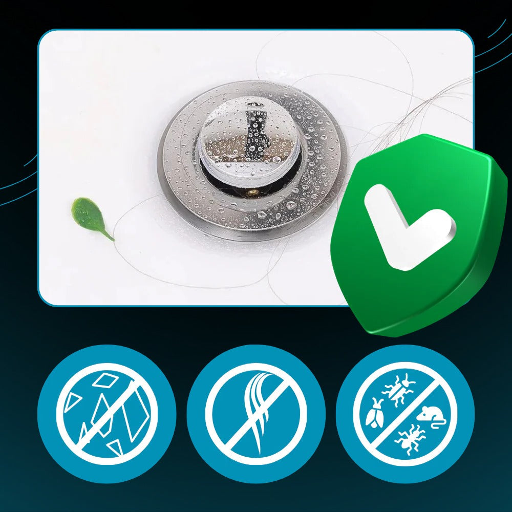 Odor Isolation Pop Up Sink Stopper