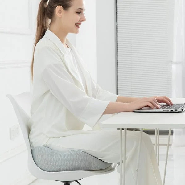 Adjustable Memory Foam Sit Bone Relief Seat Cushion