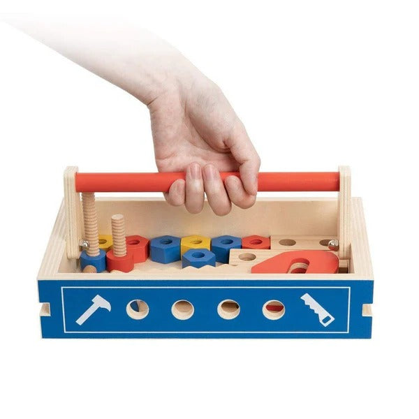 Kids Pretend Play Realistic Work Tool Bench Toy