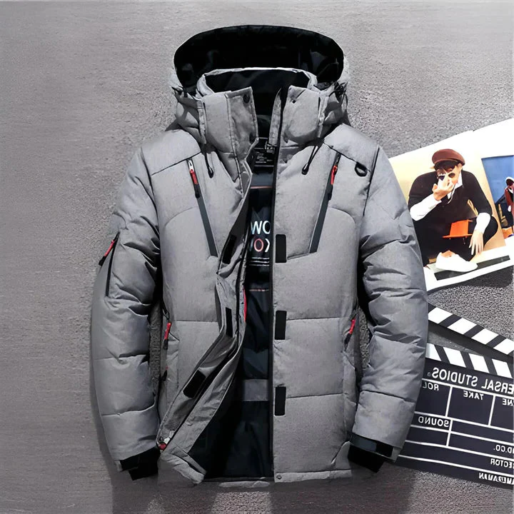 Luxurious down jacket