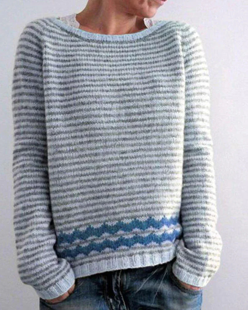 Women's retro sweater
