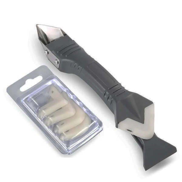 3-in-1 Caulk Remover - The #1 silicone caulking tool