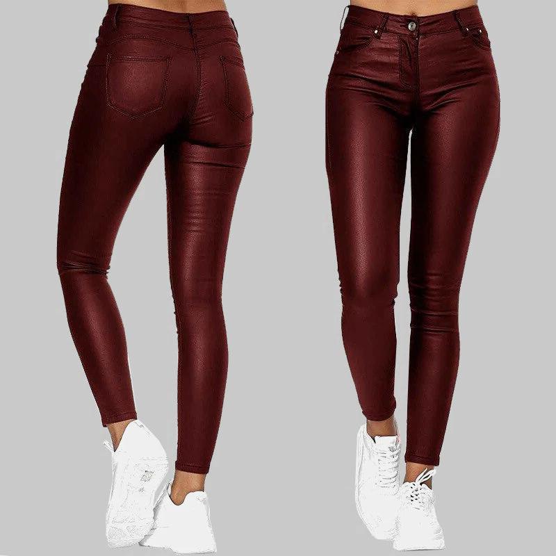 Skinny Leather Pants