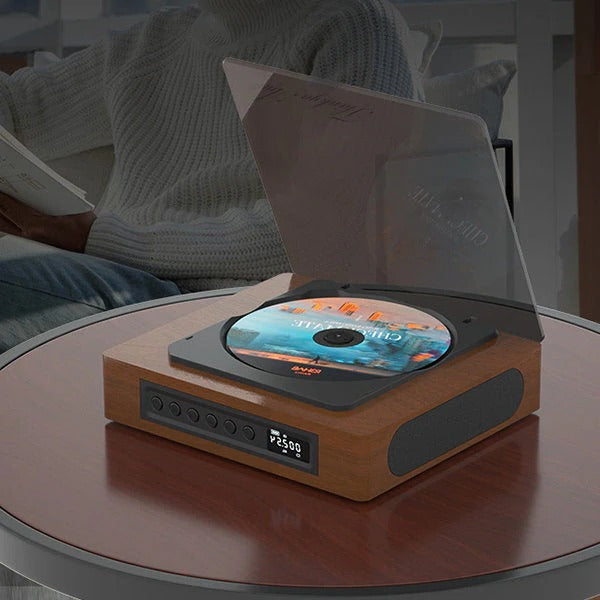 Bluetooth Retro CD Player with Type C Port