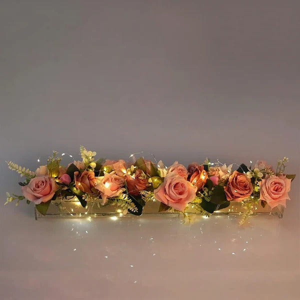 Clear Acrylic Flower Vase
