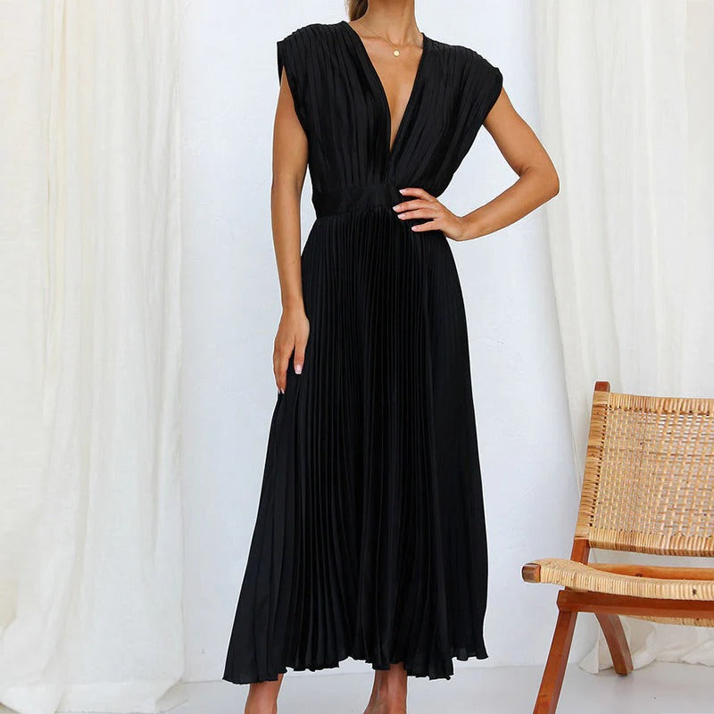 V-neck Dress