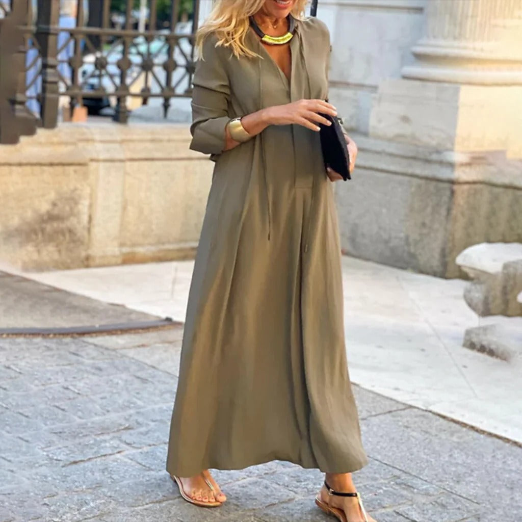 Simple Casual Women's Dress