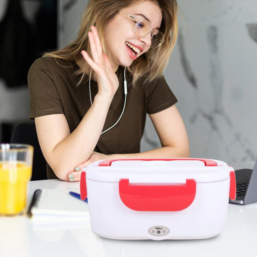 Portable Heated Food Warmer Lunch Box Container 50w