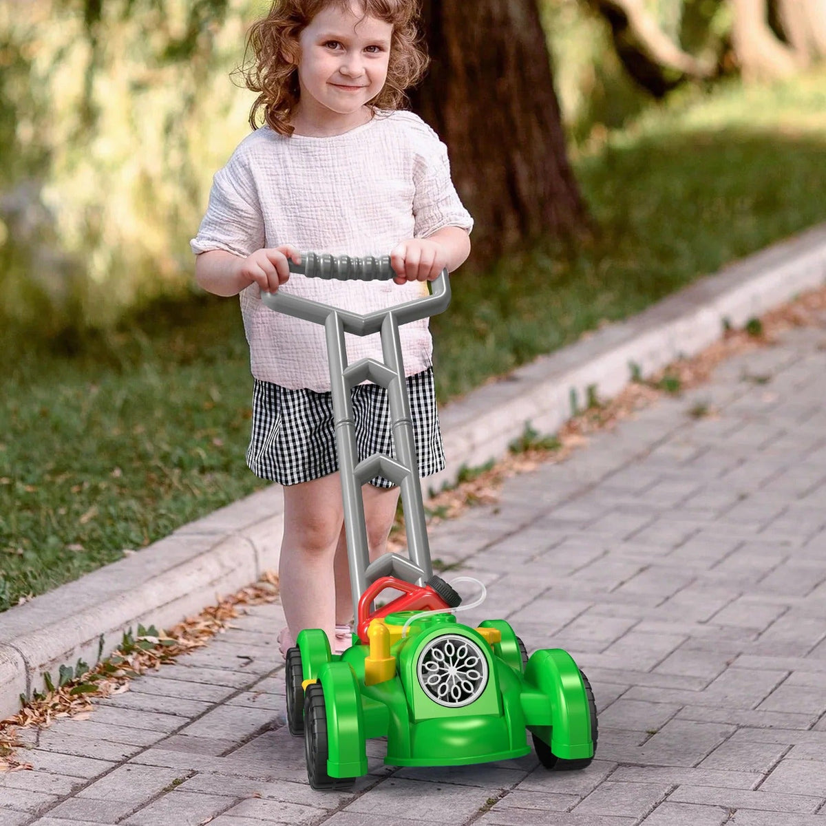 Bubble Lawn Mower Toy
