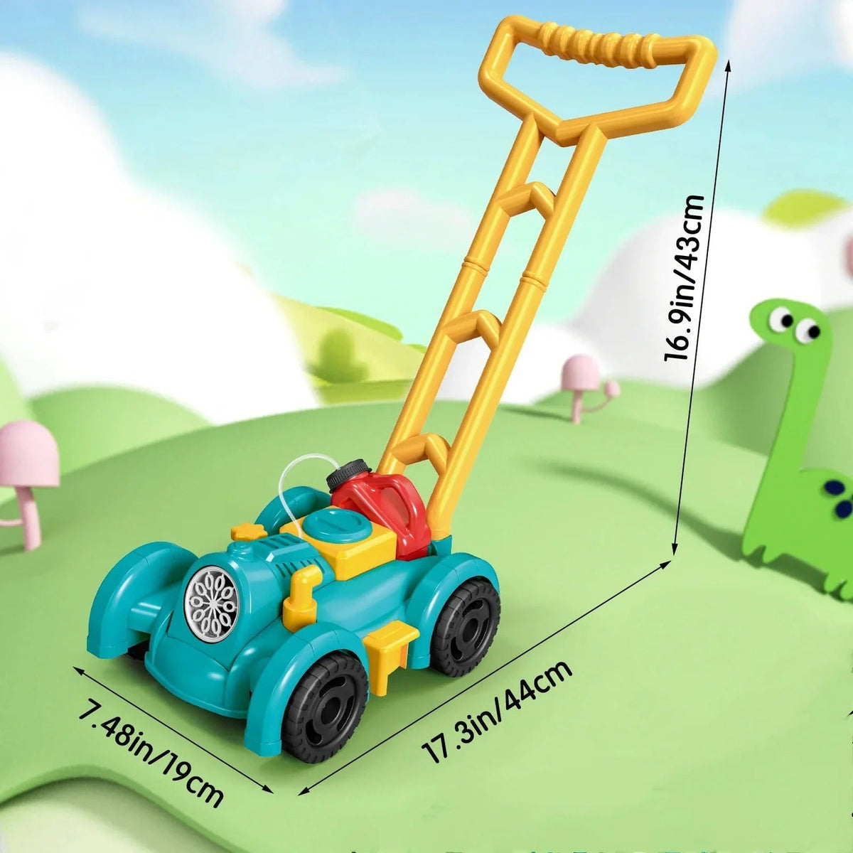 Bubble Lawn Mower Toy