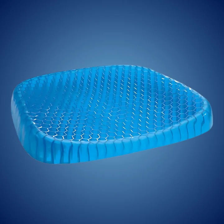 Orthopedic Gel Seat Cushion | Pressure Relief - Tailbone Pain - Lower Back Support - For Office Chair - Car - Wheelchair Use