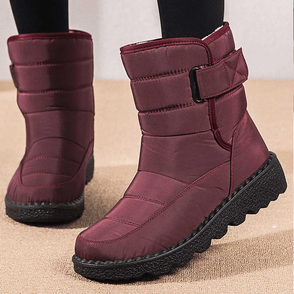 Women's waterproof, non-slip and warm snow boots